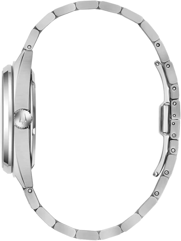 Bulova Hommes Analogique Quartz Montre avec Bracelet en Acier Inoxydable 96A292 – Image 3