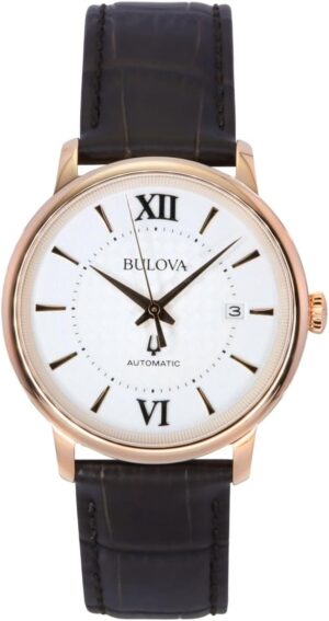 BULOVA Mixte Analogique Quartz Montre avec Bracelet en 97B225