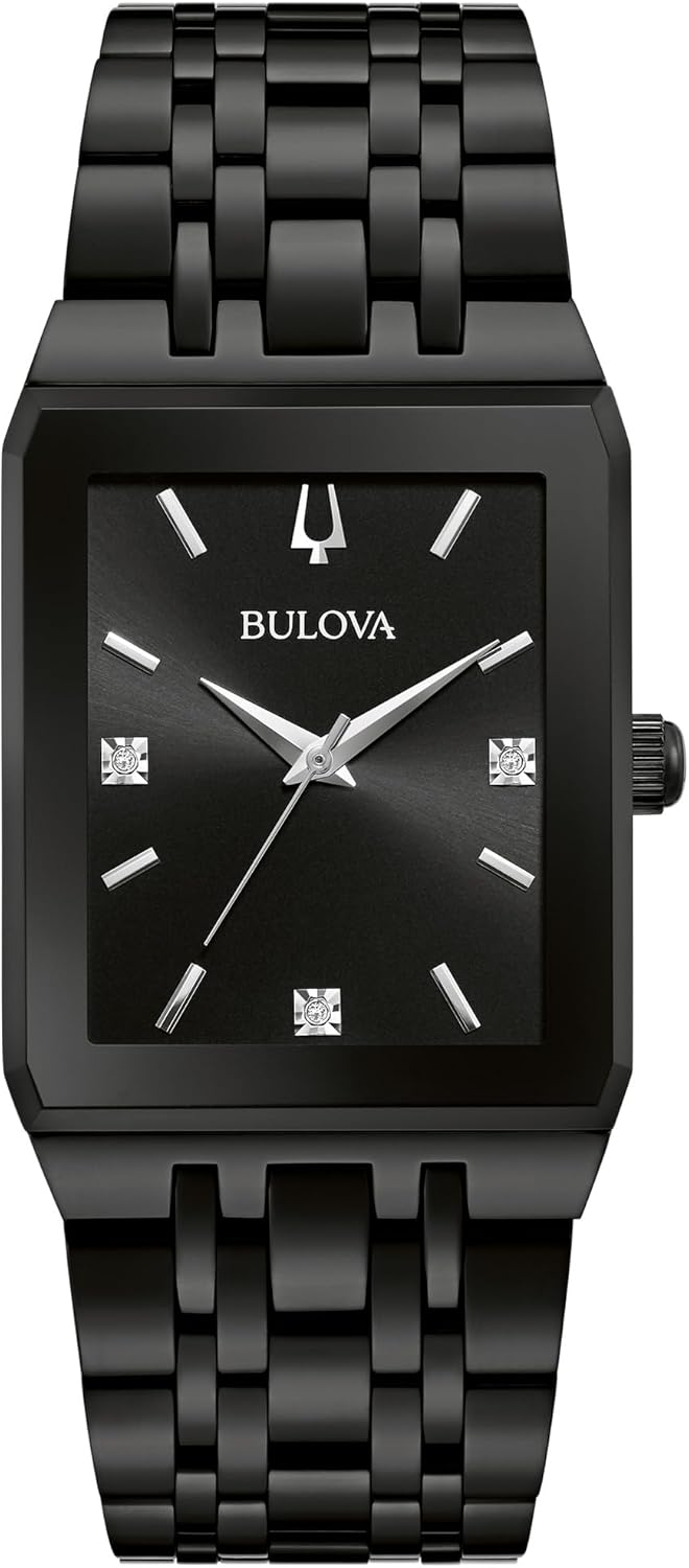Bulova Hommes Analogique Quartz Montre avec Bracelet en Acier Inoxydable 98D164