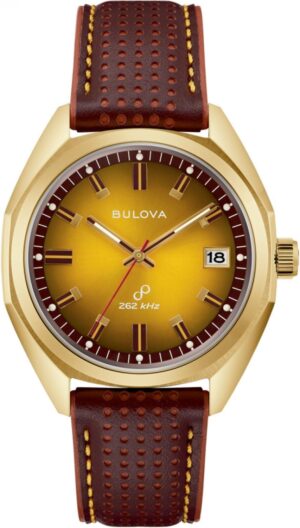 Bulova Mixte Analogique Quartz Montre avec Bracelet en 97B214