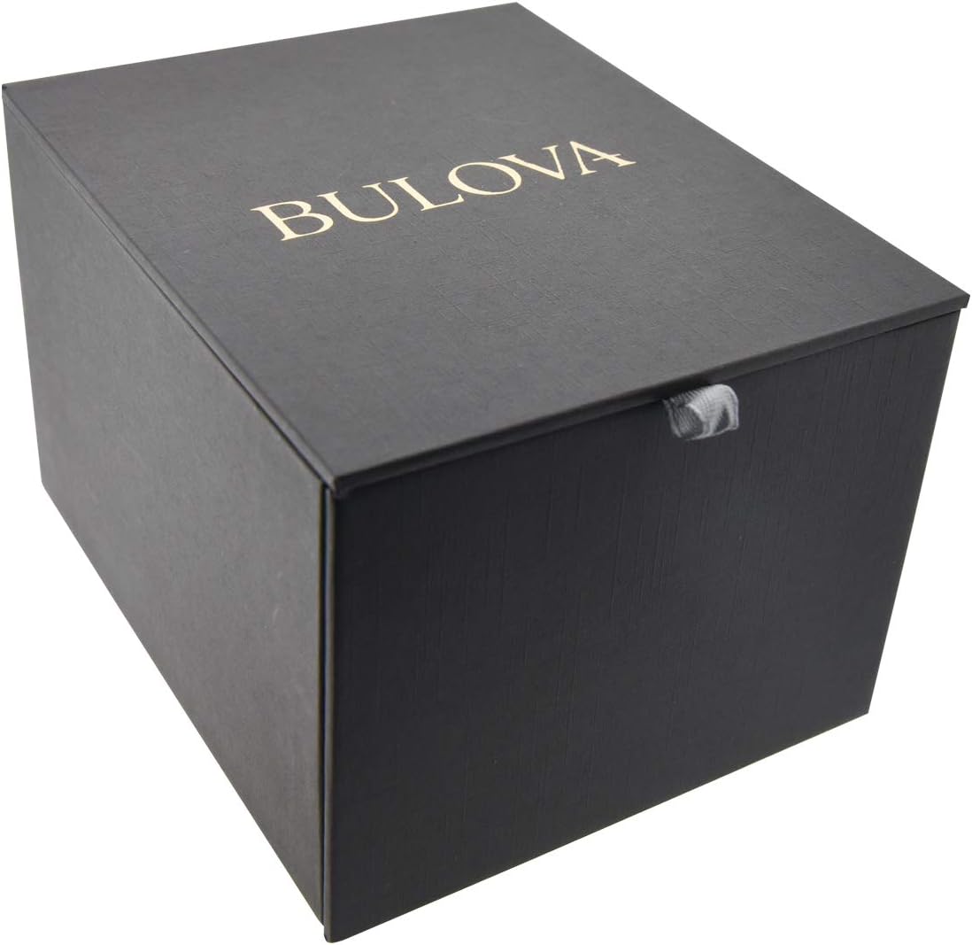 Bulova Hommes Analogique Quartz Montre avec Bracelet en Acier Inoxydable 98D164 – Image 4