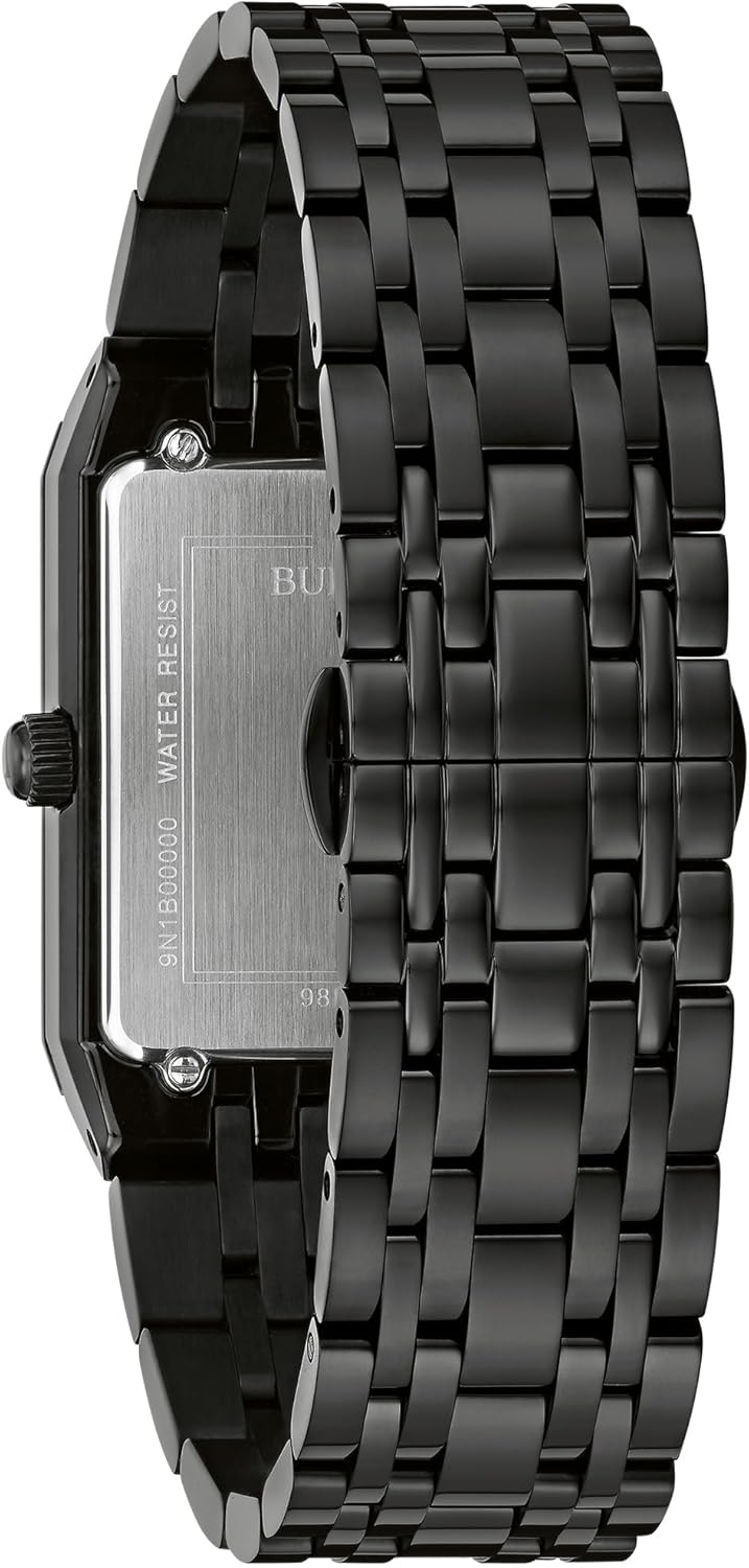 Bulova Hommes Analogique Quartz Montre avec Bracelet en Acier Inoxydable 98D164 – Image 3