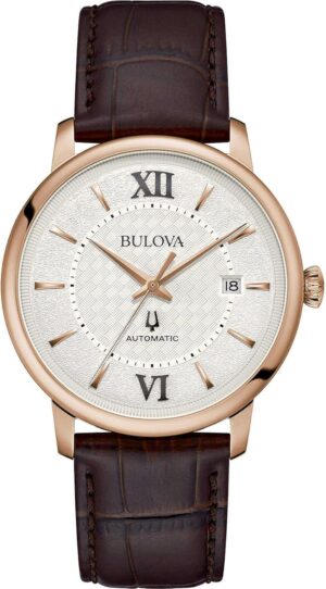 Bulova Hudson Automatc 39 mm 97B225, rose